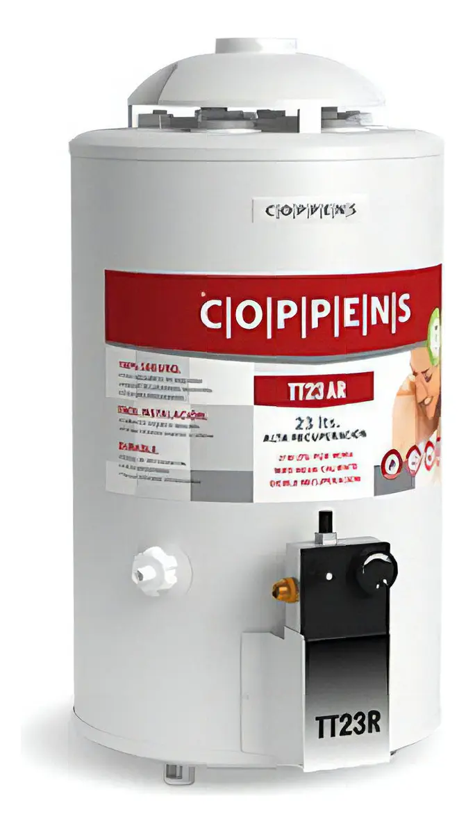 Termotanque Coppens 23lts AR Gas