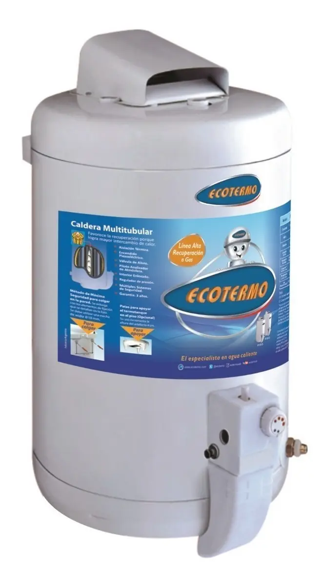 Termotanque Ecotermo 23lts AR Gas