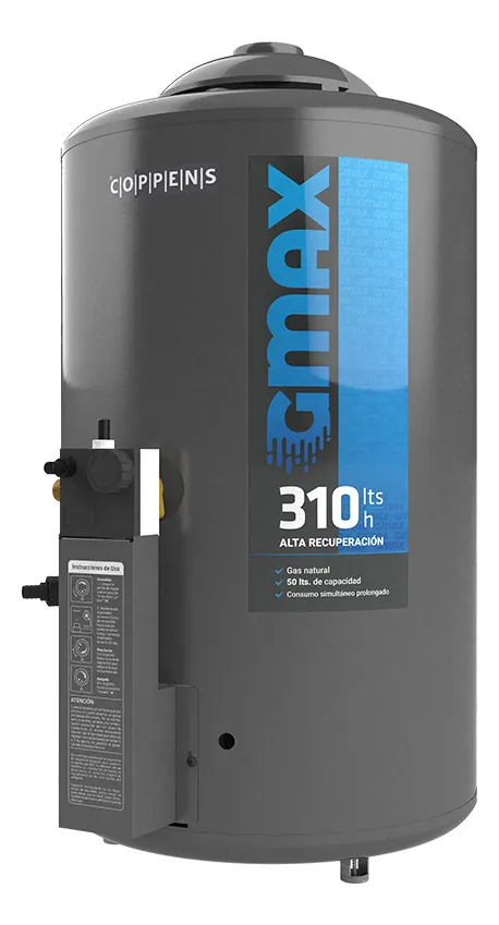 Termotanque Coppens 50lts AR Gas