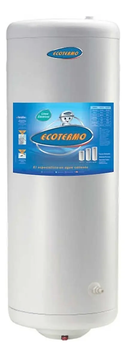 Termotanque Ecotermo 130lts eléctrico